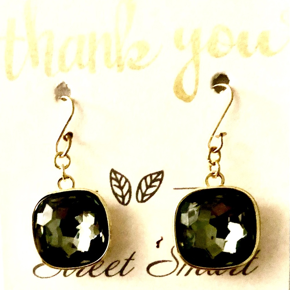 Classic fine crystal earrings